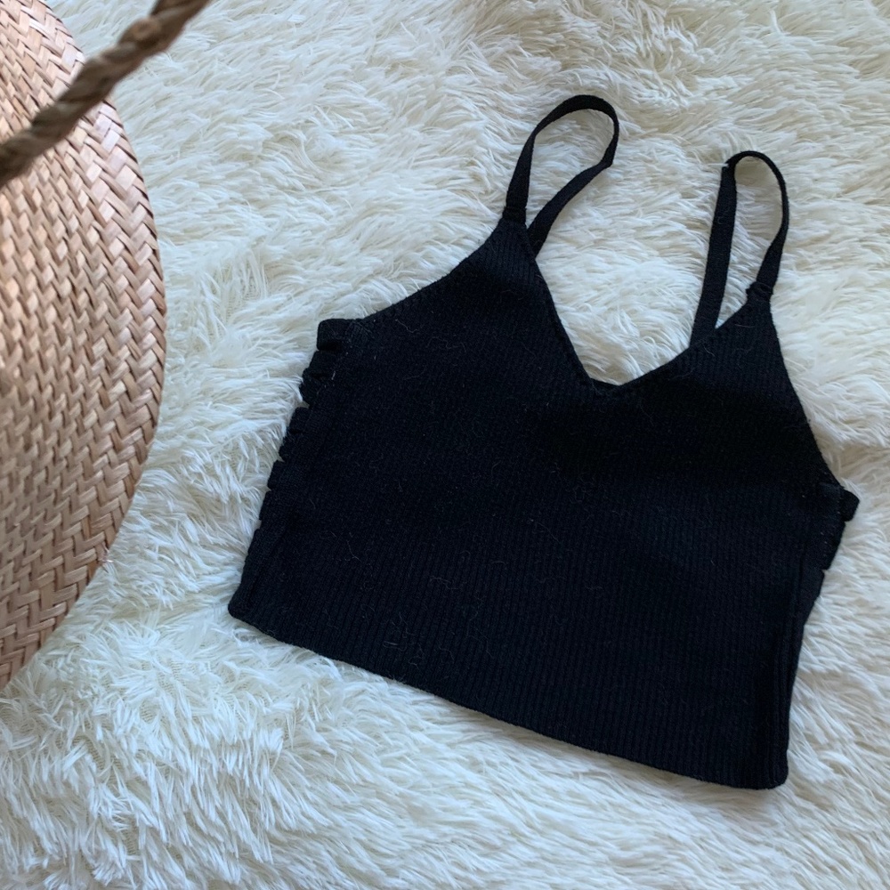 KNIT CROP CAMI